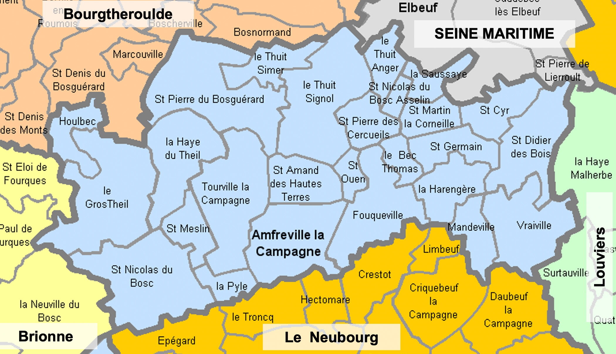 Canton d'Amfreville