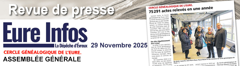 information du cercle