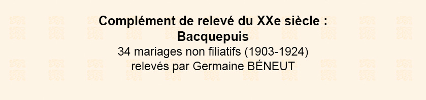 information du cercle