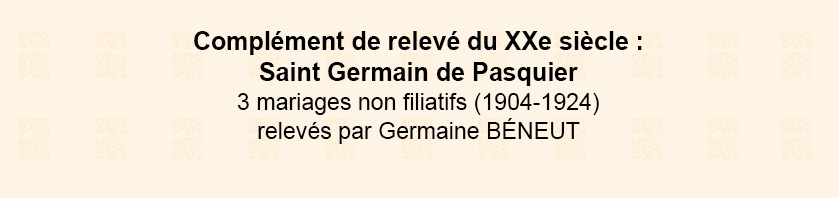 information du cercle