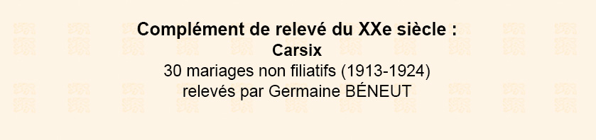 information du cercle