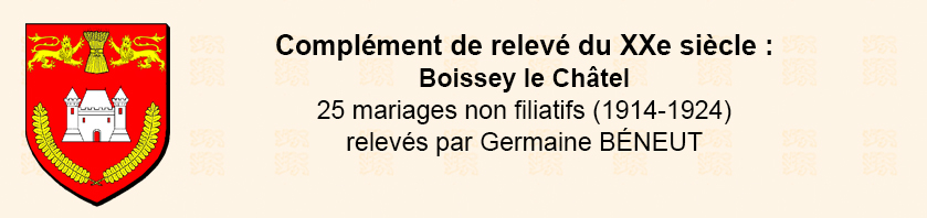 information du cercle