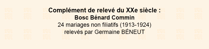 information du cercle