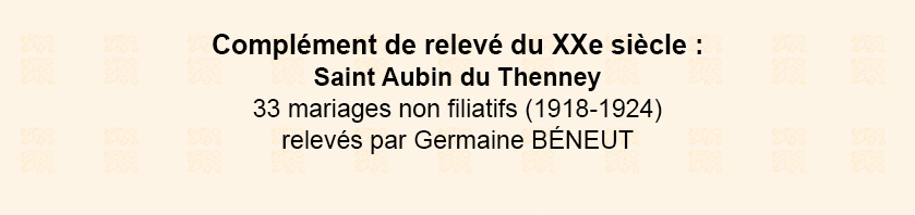 information du cercle