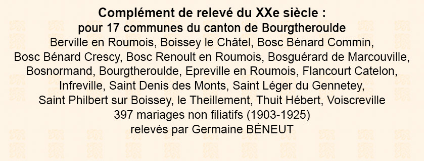 information du cercle